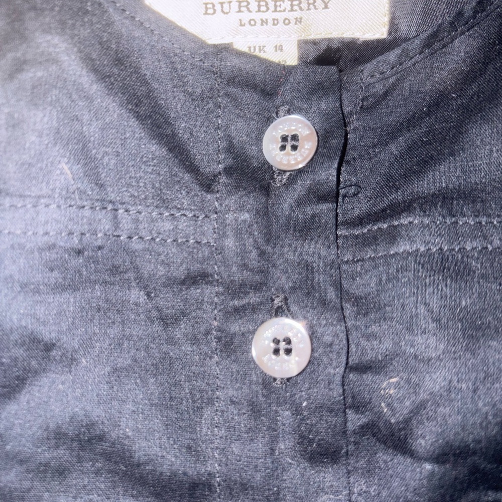 Burberry London RARE Y2K Vintage Babydoll Romantic Blouse - Picture 10 of 16
